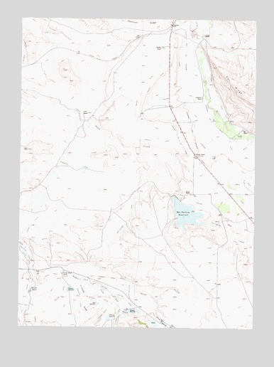 MacFarlane Reservoir, CO USGS Topographic Map