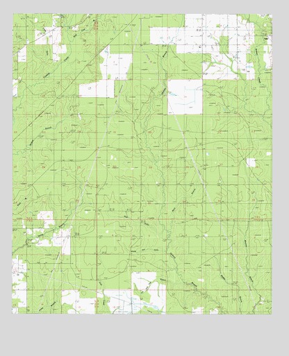Mach Branch, LA USGS Topographic Map