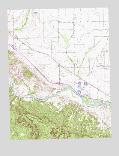 Mack, CO USGS Topographic Map