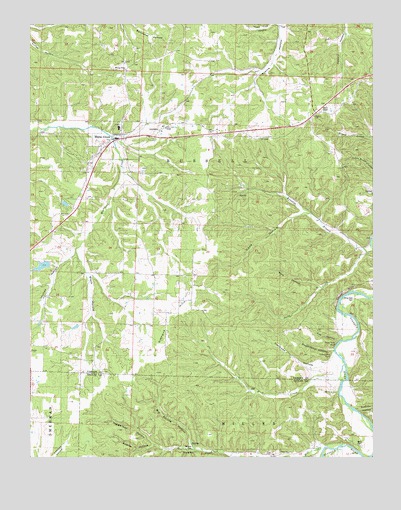 Macks Creek, MO USGS Topographic Map