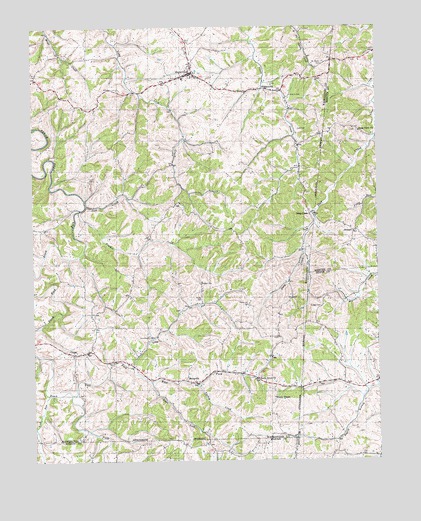 Mackville, KY USGS Topographic Map