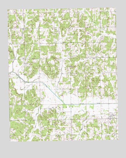 Macomb, OK USGS Topographic Map