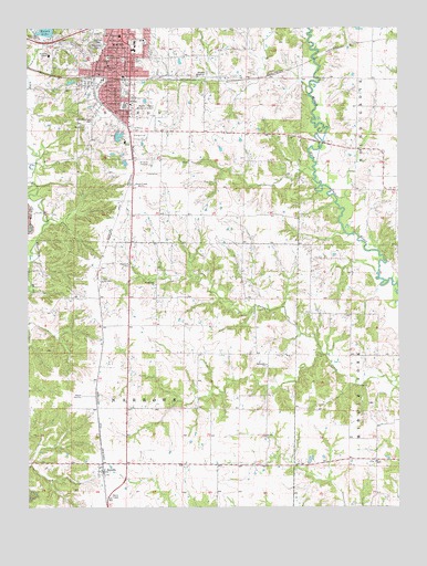 Macon, MO USGS Topographic Map