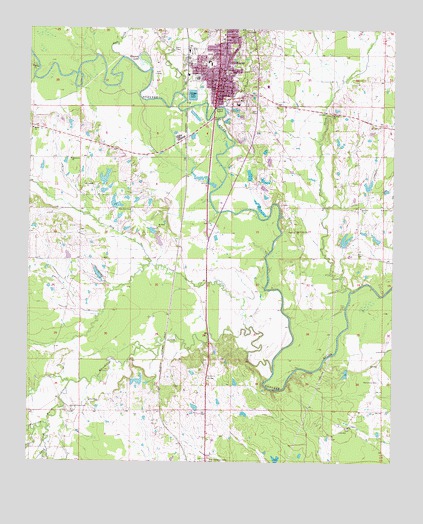 Macon, MS USGS Topographic Map
