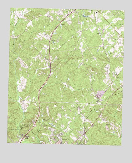 Macon NE, GA USGS Topographic Map