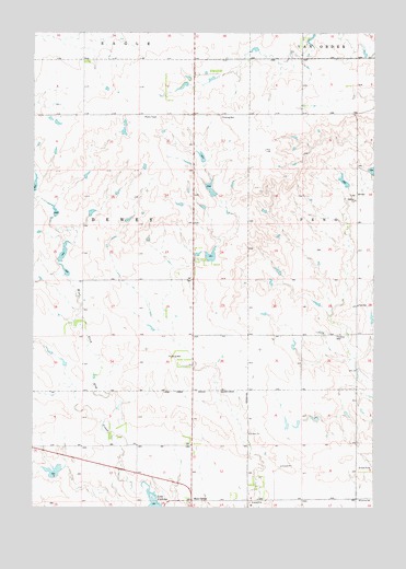 Macs Corner, SD USGS Topographic Map