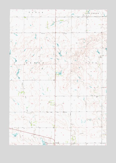 Macs Corner, SD USGS Topographic Map
