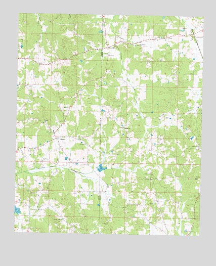 Madden, MS USGS Topographic Map