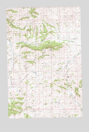 Maddux, MT USGS Topographic Map