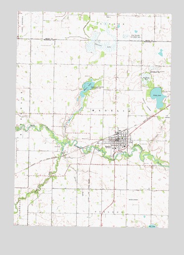 Madelia, MN USGS Topographic Map