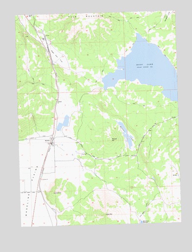 Madeline, CA USGS Topographic Map