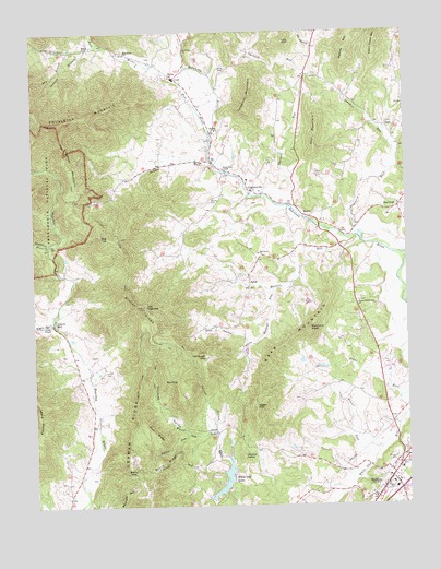 Madison, VA USGS Topographic Map