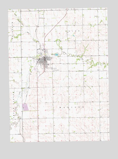 Madison, NE USGS Topographic Map