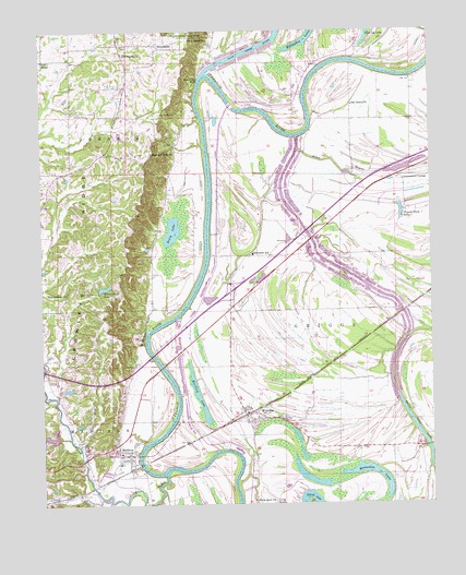 Madison, AR USGS Topographic Map