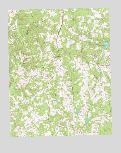 Madisonville, VA USGS Topographic Map