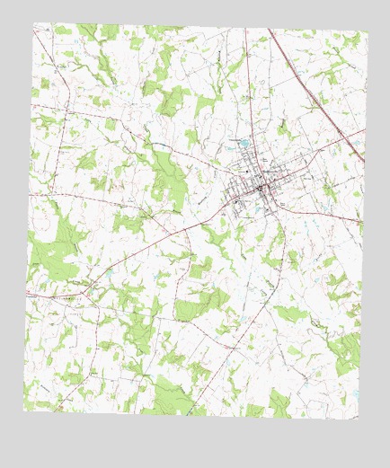 Madisonville, TX USGS Topographic Map