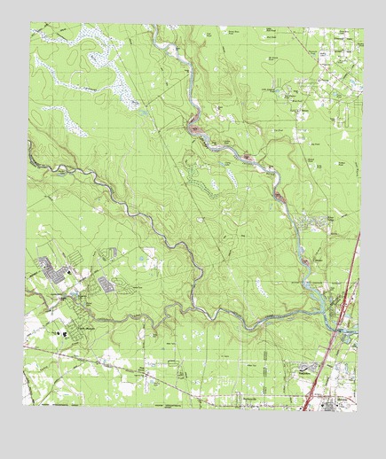 Maedan, TX USGS Topographic Map