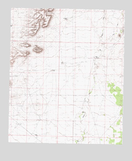 Magdalena Gap, NM USGS Topographic Map