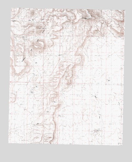 Magdalena Peak, NM USGS Topographic Map