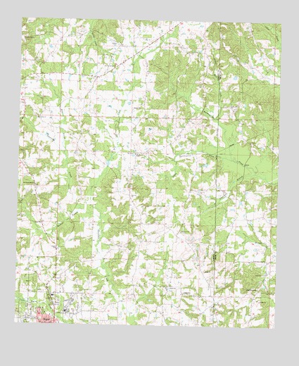 Magee North, MS USGS Topographic Map