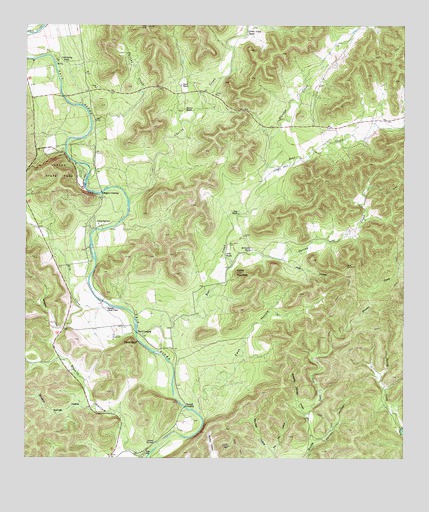 Magers Crossing, TX USGS Topographic Map
