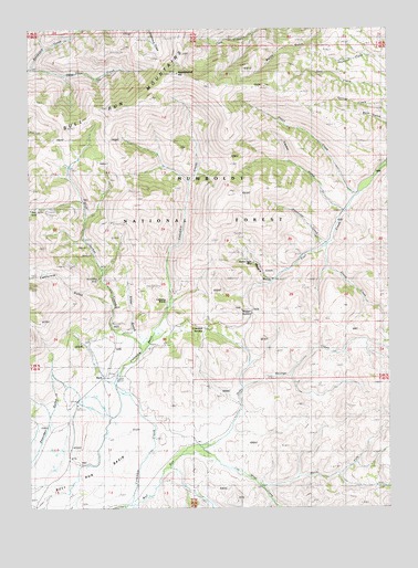 Maggie Summit, NV USGS Topographic Map