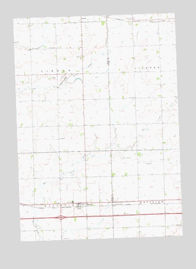 Magnolia, MN USGS Topographic Map