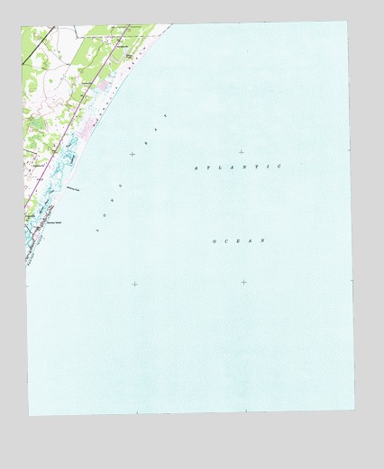 Magnolia Beach, SC USGS Topographic Map