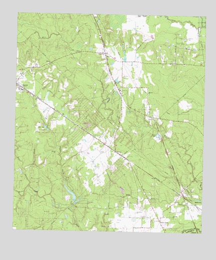 Magnolia East, TX USGS Topographic Map