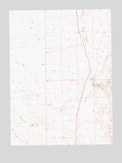 Mahala Creek East, NV USGS Topographic Map