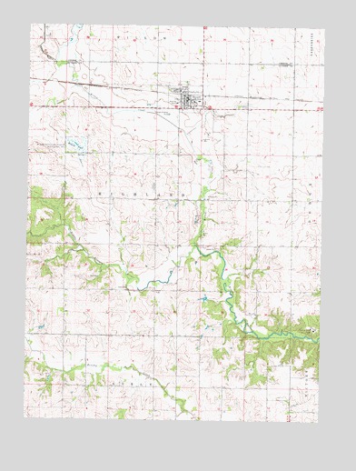 Bayard, IA USGS Topographic Map