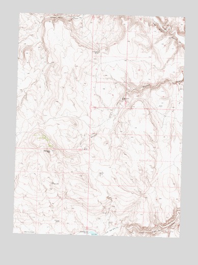 Mahogany Mountain, NV USGS Topographic Map