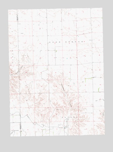 Bayard NE, NE USGS Topographic Map