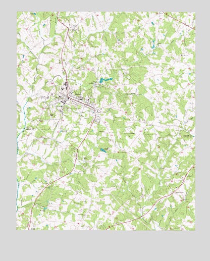 Maiden, NC USGS Topographic Map