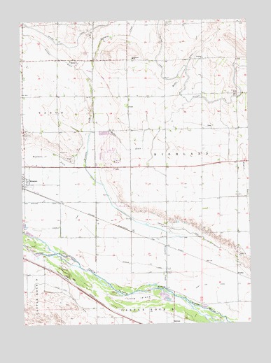 Bayard SW, NE USGS Topographic Map
