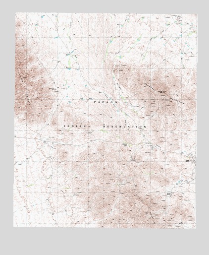 Maish Vaya, AZ USGS Topographic Map