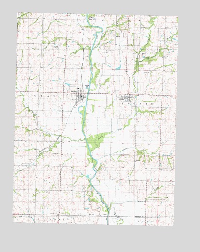 Maitland, MO USGS Topographic Map