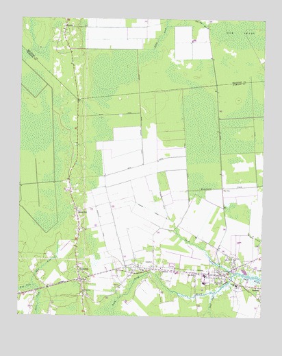 Bayboro, NC USGS Topographic Map