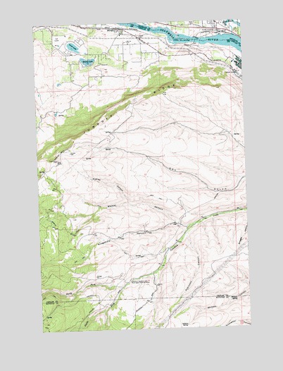 Malaga, WA USGS Topographic Map