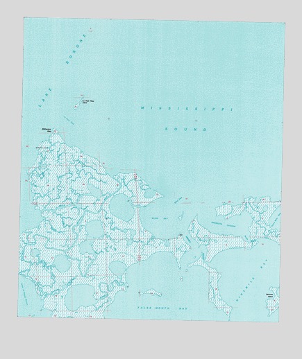 Malheureux Point, LA USGS Topographic Map
