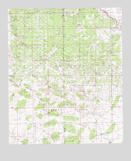 Maljamar, NM USGS Topographic Map