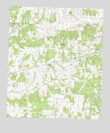 Mallard Hill, TX USGS Topographic Map