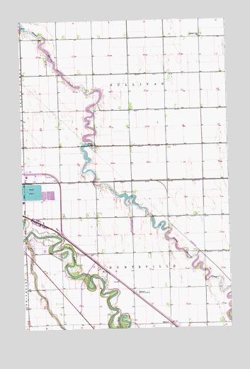 Mallory, MN USGS Topographic Map