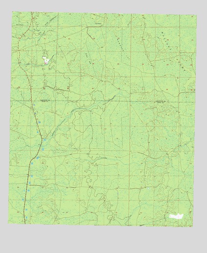 Mallory Swamp SW, FL USGS Topographic Map