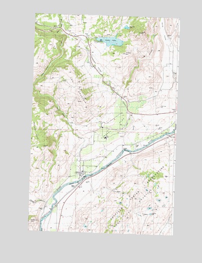 Malott, WA USGS Topographic Map