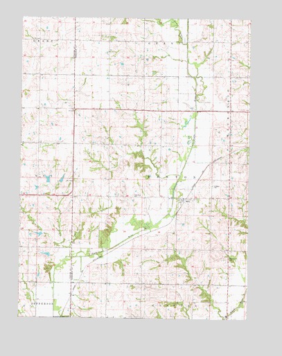 Maloy, IA USGS Topographic Map