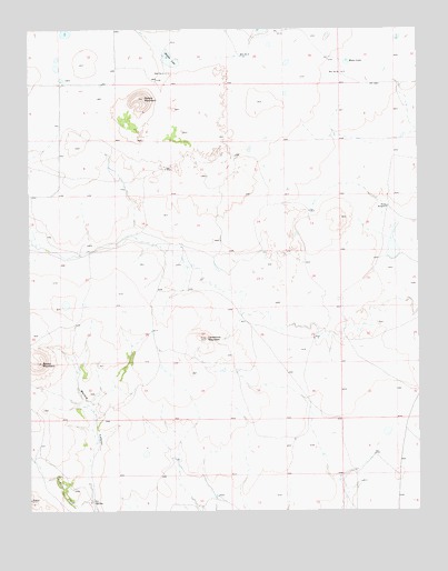 Malpie Mountain, NM USGS Topographic Map