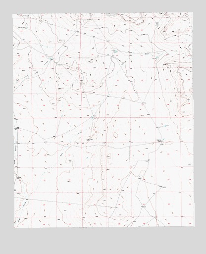Malstrom Ranch, NM USGS Topographic Map