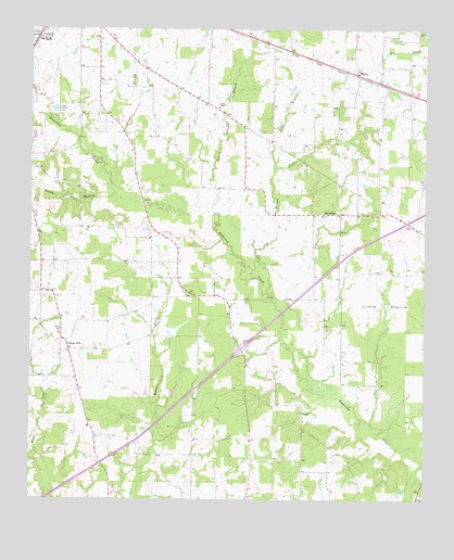 Malta, TX USGS Topographic Map