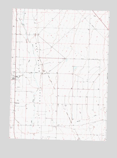 Malta, ID USGS Topographic Map